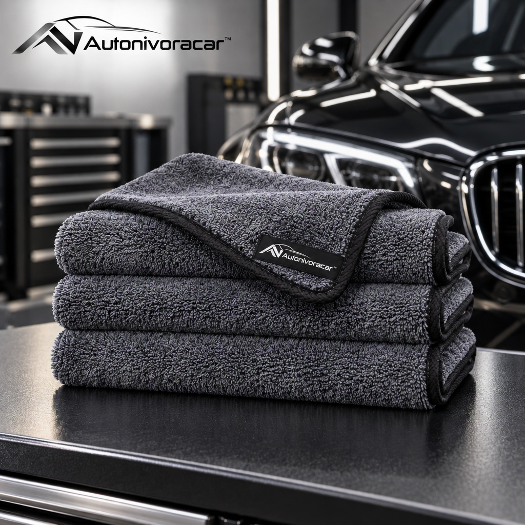 Autonivoracar™ Microfiber Car Cleaning Towel Set