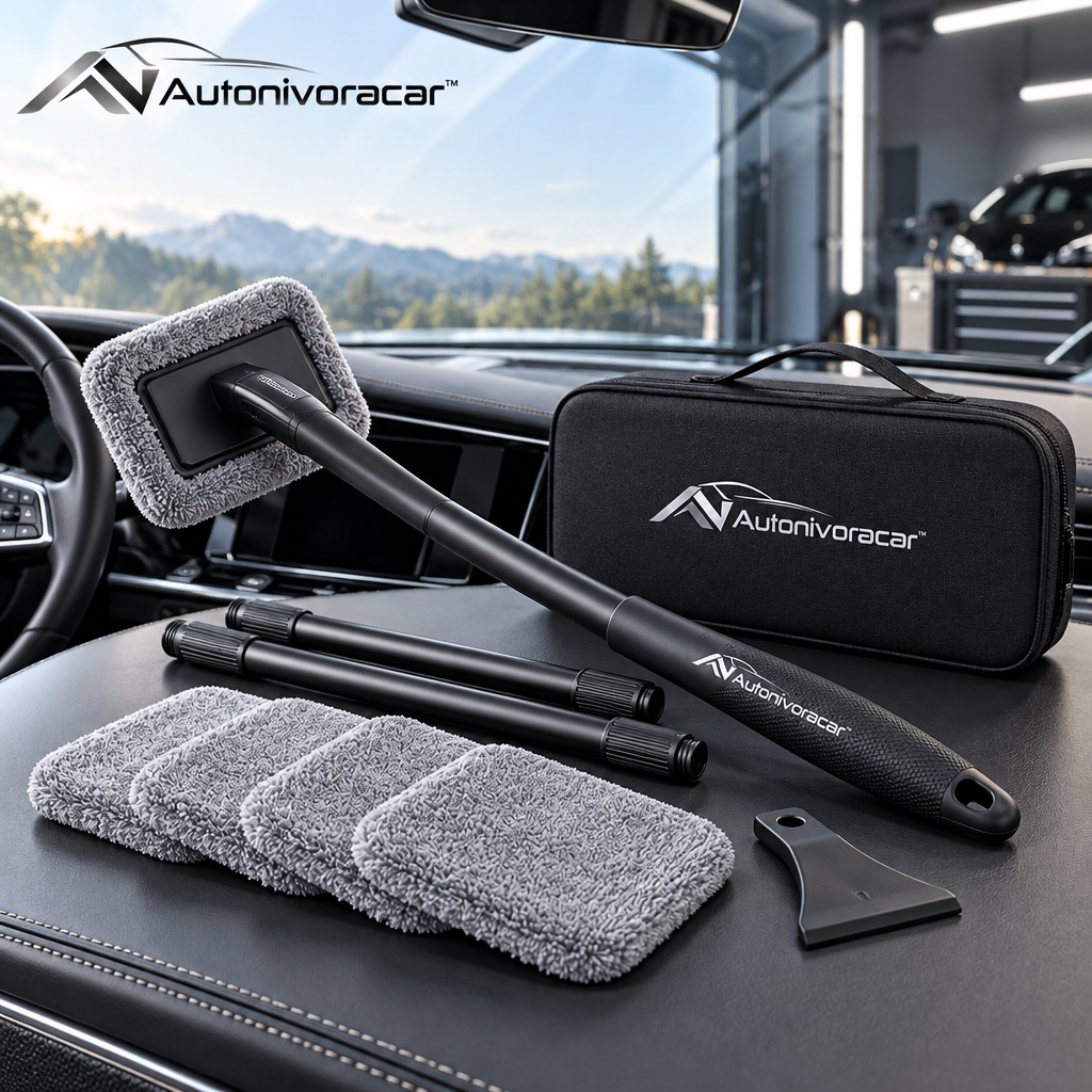 Autonivoracar™ Windshield Cleaning Tool Kit