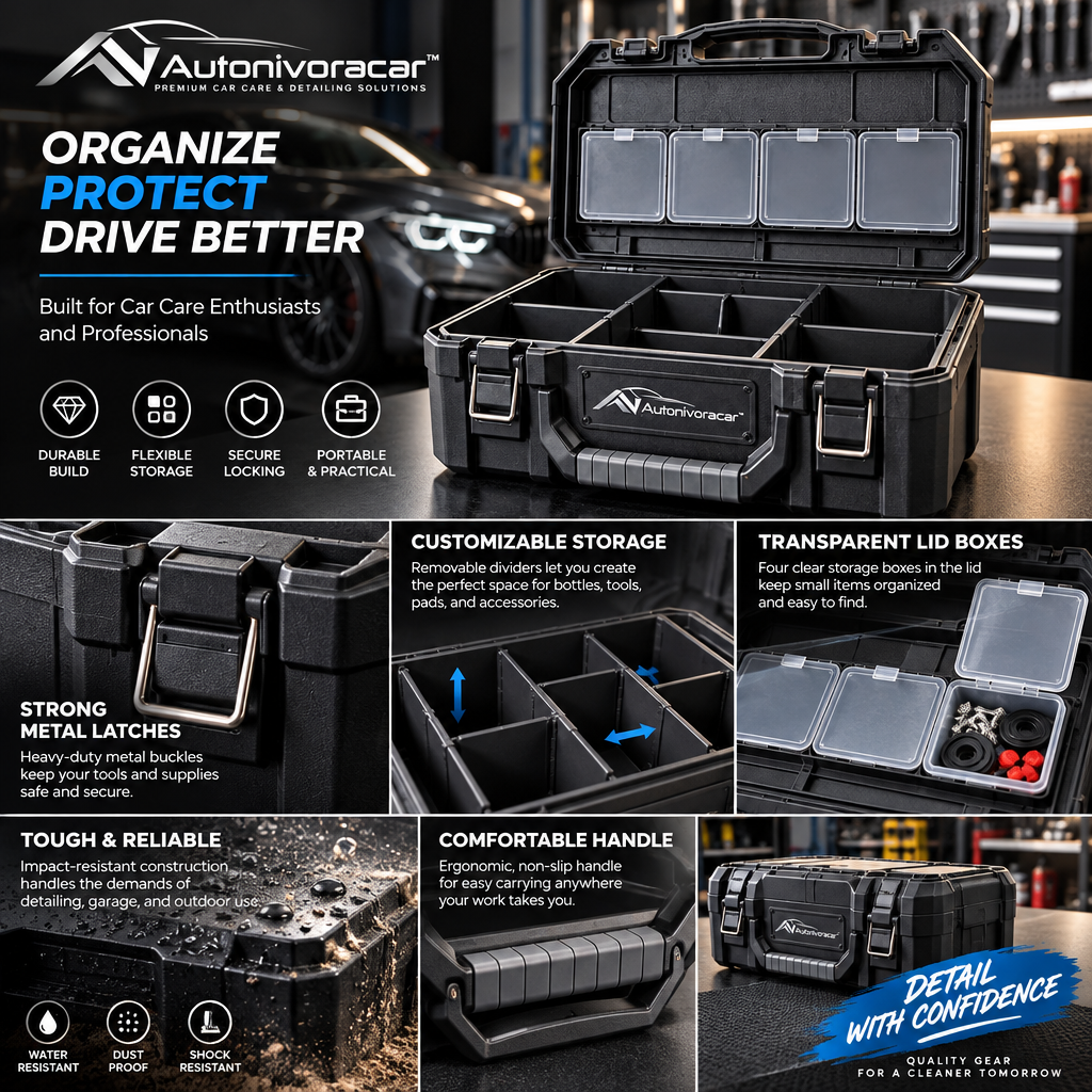 Autonivoracar™ Car Care Organizer Box