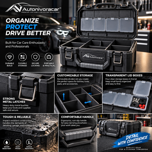 Autonivoracar™ Car Care Organizer Box