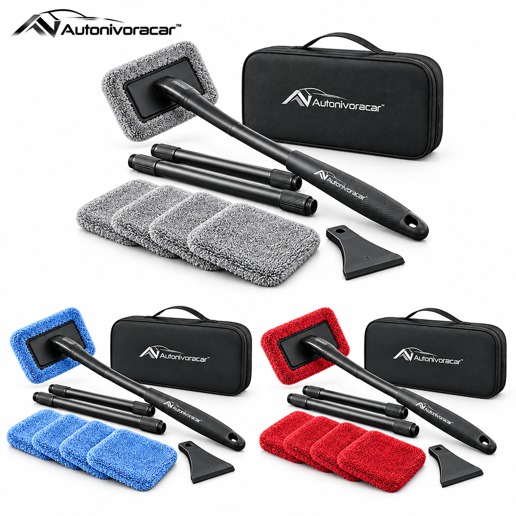 Autonivoracar™ Windshield Cleaning Tool Kit