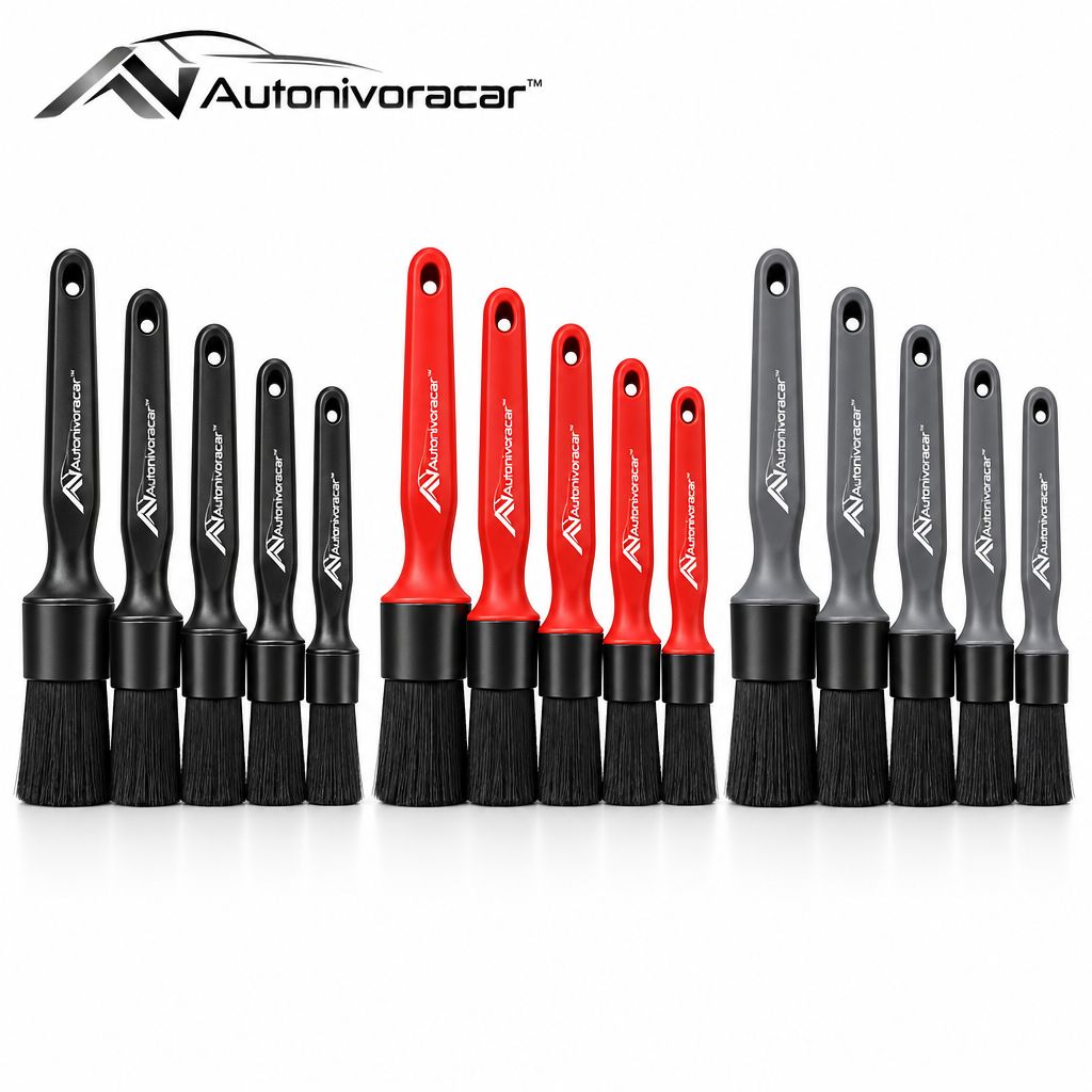Autonivoracar™ Premium Car Detailing Brush Set