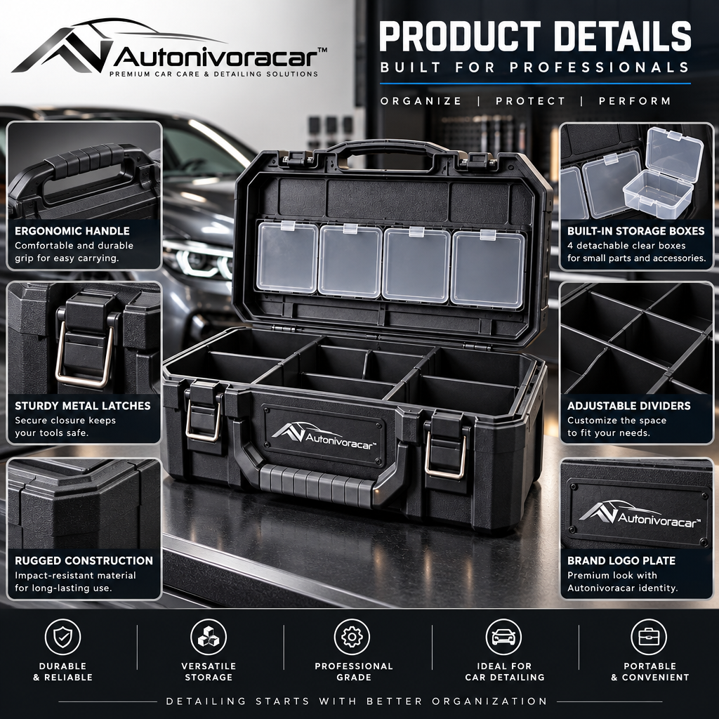 Autonivoracar™ Car Care Organizer Box